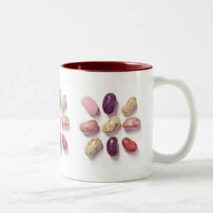 TIC TAC TOE JELLY BEANS Maroon Two Tone Mugg