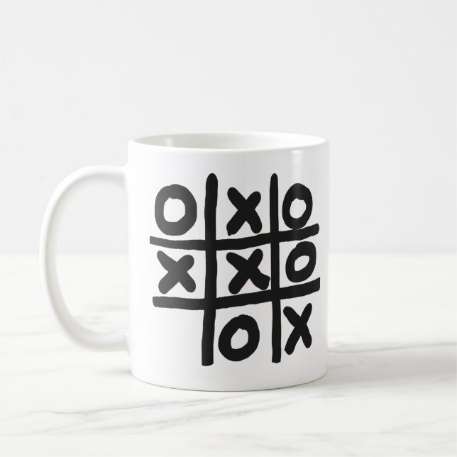 Tic Tac Toe Kaffemugg (Vänster)