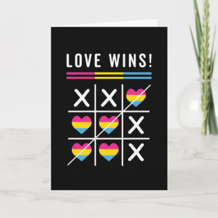Tic Tac Toe Kärlek vinner det transsexuella Pridet Kort