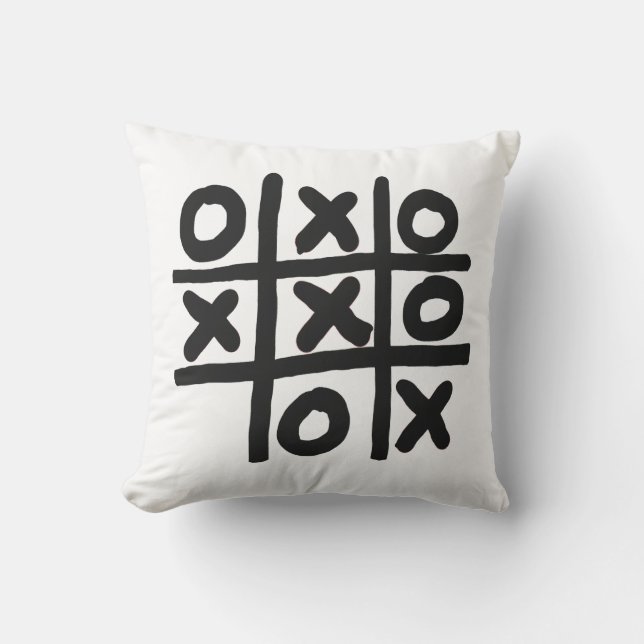 Tic Tac Toe Kudde (Framsida)