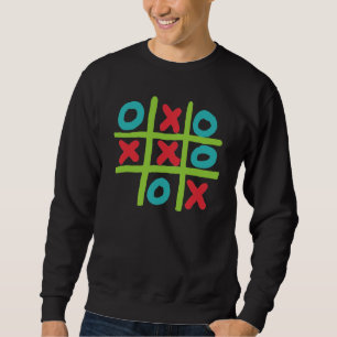 Tic-tac-toe Lång Ärmad Tröja