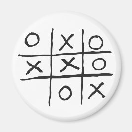 Tic-Tac-Toe Noughts och Kor Magnet