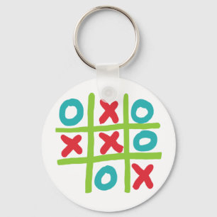 Tic-tac-toe Nyckelring