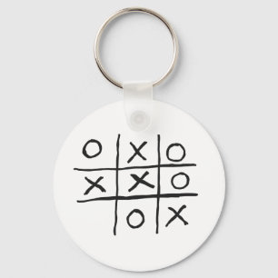 Tic-Tac-Toe Nyckelring