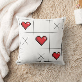 Tic-Tac-Toe of Love | Gamer Lover | Valentine's da Kudde