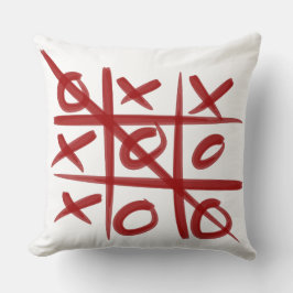 Tic Tac Toe Pillow Kudde