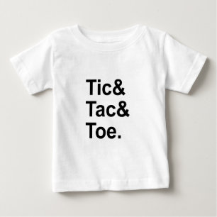 Tic Tac Toe Roligt papper & pennspel Tee