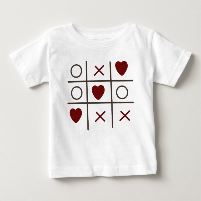 Tic TAC Toe T Shirt (Framsida)