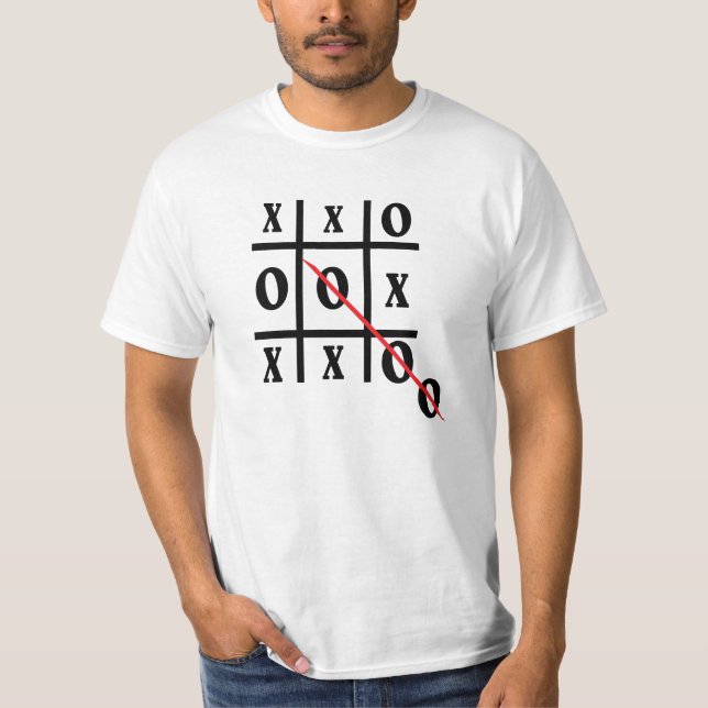 Tic Tac Toe T Shirt (Framsida)