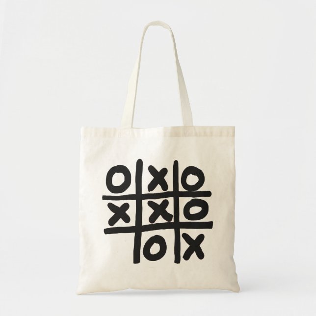 Tic Tac Toe Tygkasse (Framsidan)