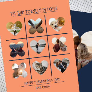 Tic Tac totalt i Kärlek Photo Valentine Card Julkort