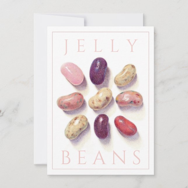 TIC TOE JELLY BEANS 4,5x6.25-platta kort (Framsida)
