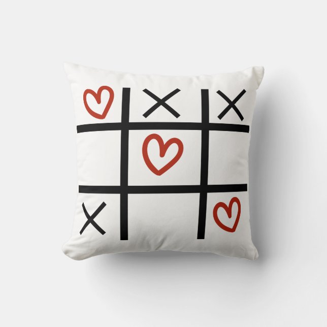 Tic Toe Pillow Kudde (Framsida)