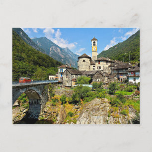 Ticino, Schweiz landskapsfoto Vykort