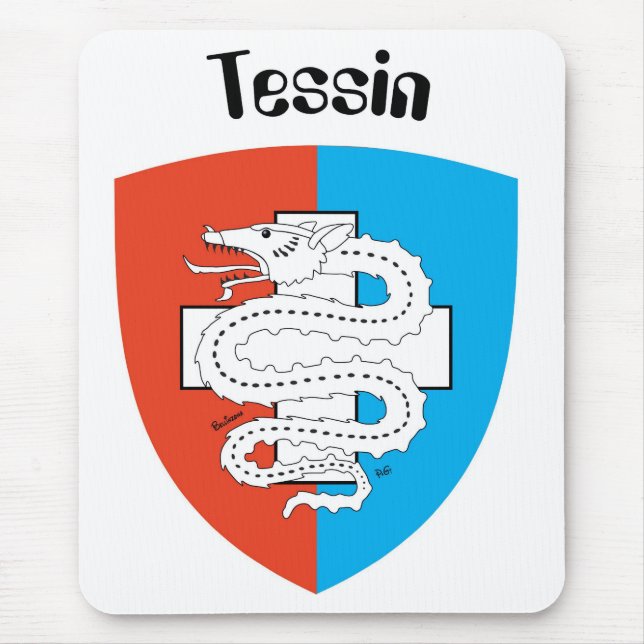 Ticino Svizzera / Tessin Schweiz Mousepad Musmatta (Framsidan)