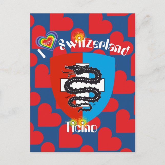 Ticino Svizzera / Tessin Schweiz Postkarte Vykort (Framsida)