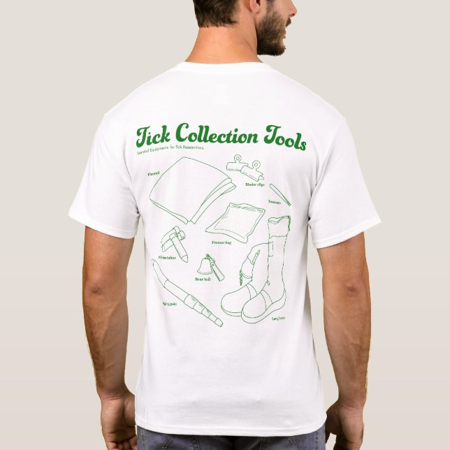 Tick Collection Tools T Shirt (Baksida)