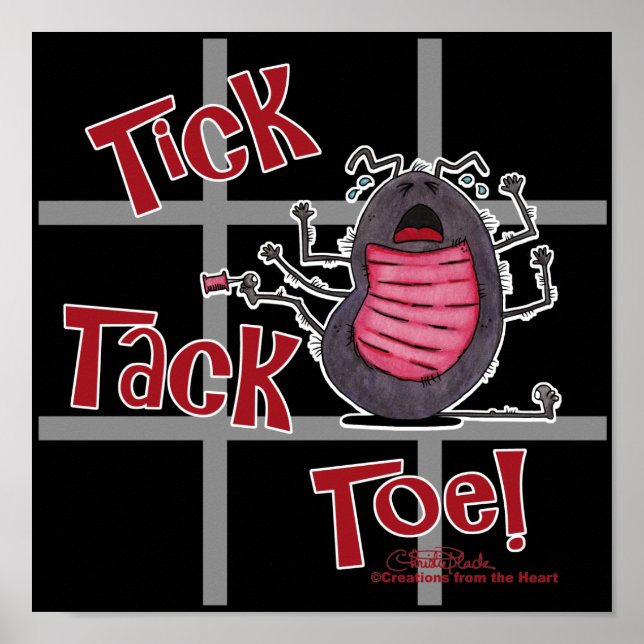 Tick Tack Toe Poster (Framsidan)