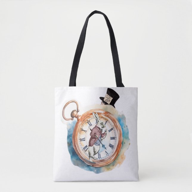 Tick-Tock Alice i Underlandet Tygkasse (Framsida)