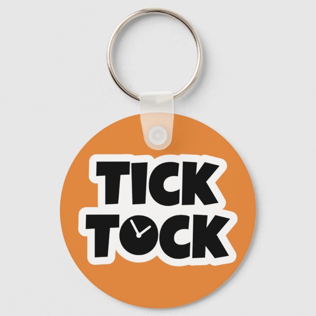 Tick Tock Nyckelring (Framsida)
