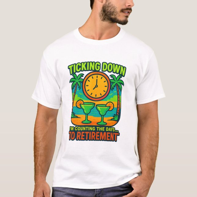 ⏳ Tick-Tock… Paradiset ropar på dig! T Shirt (Framsida)