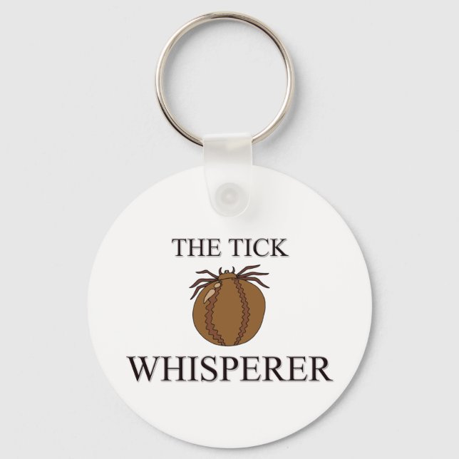 Tick Whisperer Nyckelring (Framsida)