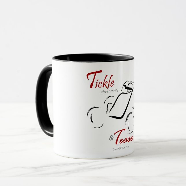 Tickle & Tease Sprintcar Mugg (Framsida vänster)