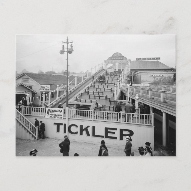 Tickler, 1915 vykort (Framsida)