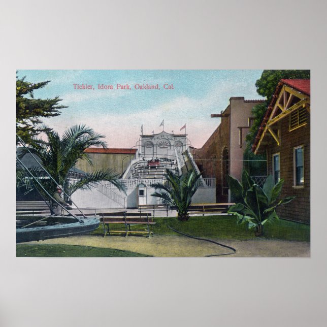 Tickler Ride på Idora Park Poster (Framsidan)
