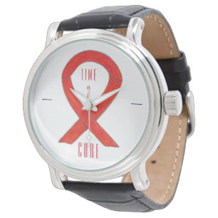 Tid 2 Rödmedvetande Ribbon Wrist Watch Armbandsur
