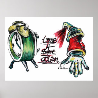 "Tid 4 någon åtgärd" Poster