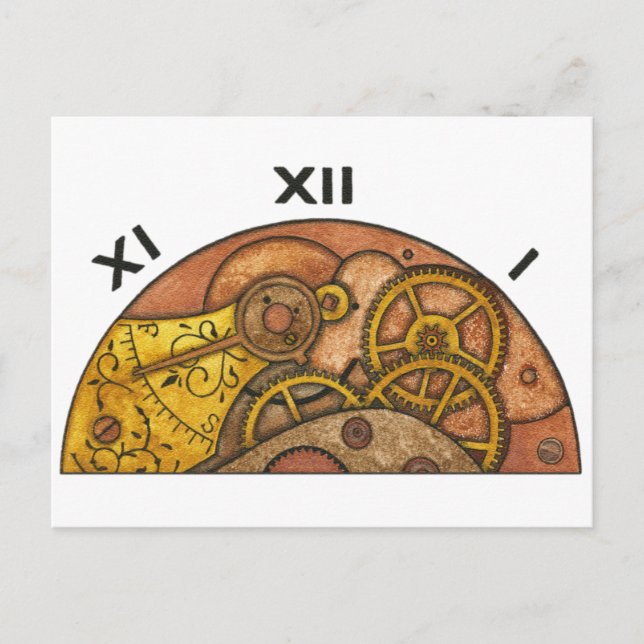 Tid ändrar allt vykort (Framsida)