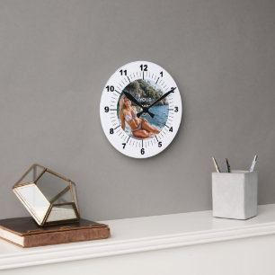 TID! ⏰ Anpassad väggklocka – Lägg till din design