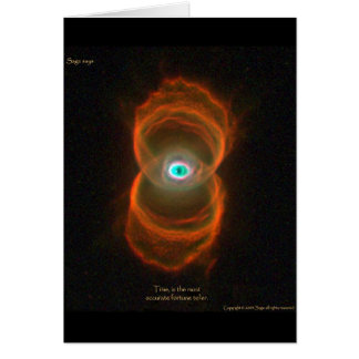 Tid är den mest korrekta lycksökaren hälsningskort