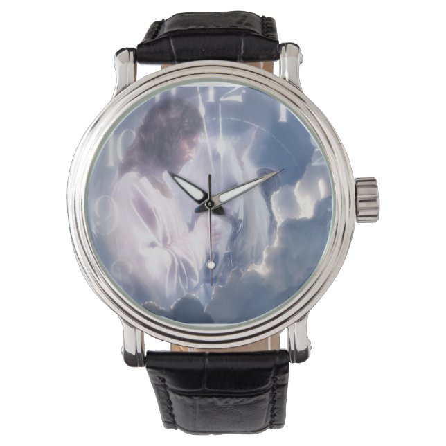 Tid är på Hand, kristen vakt Armbandsur (Framsida)