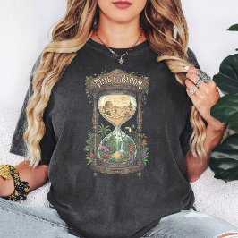 Tid att blomstra Timglas Öken till djungel T Shirt