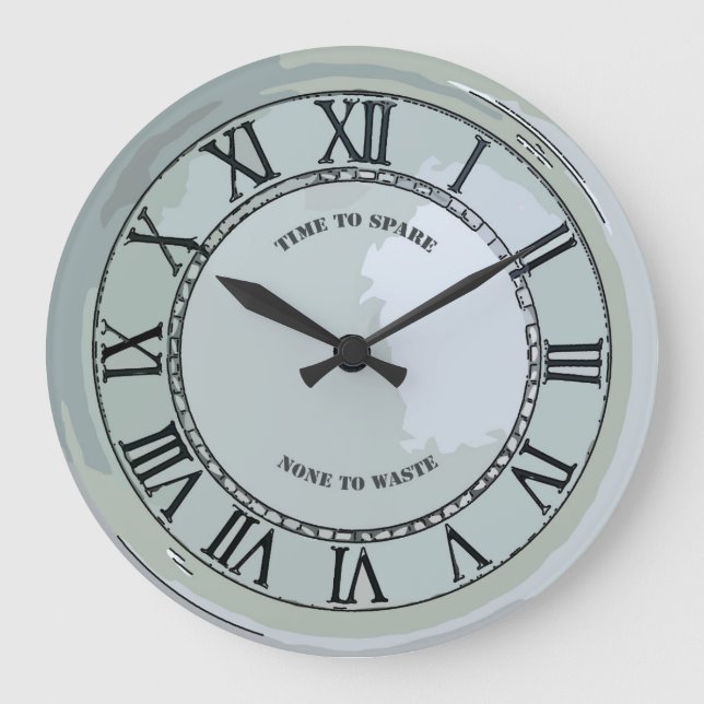 Tid att förbruka stor klocka (Framsida)