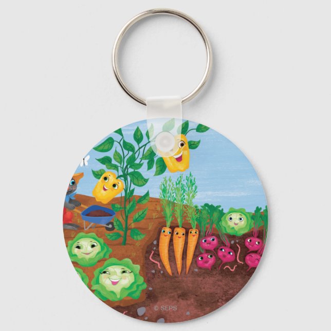 Tid att räkna-Garden Nyckelring (Framsida)