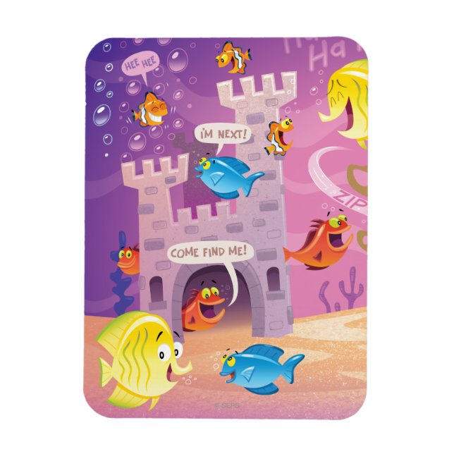 Tid att räkna under havet magnet (Vertikal)