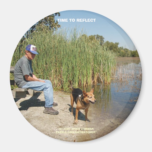 TID ATT REFLEKTERA MAGNET (Framsidan)