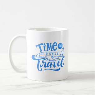tid att resa kaffemugg