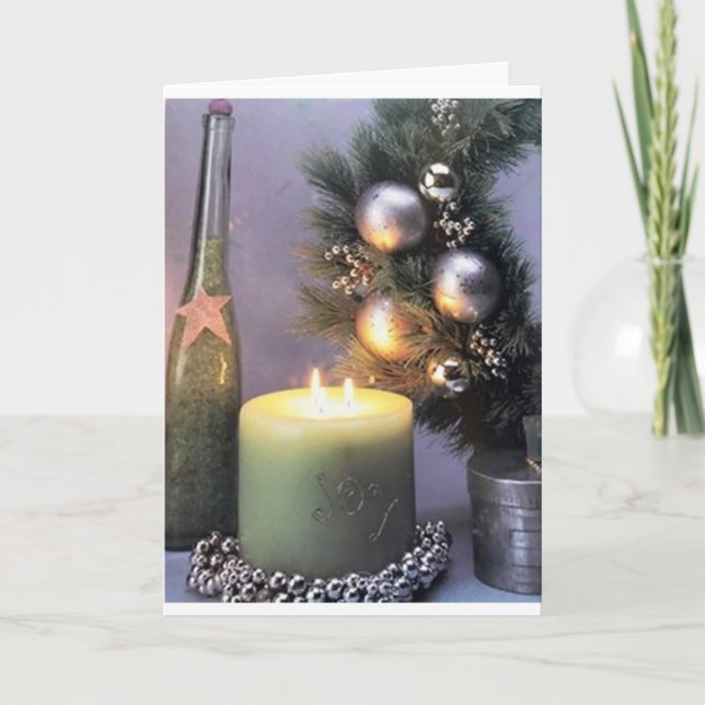 TID ATT SÄGA "GOD JUL / GOTT NYTT ÅR" KORT (Framsida)