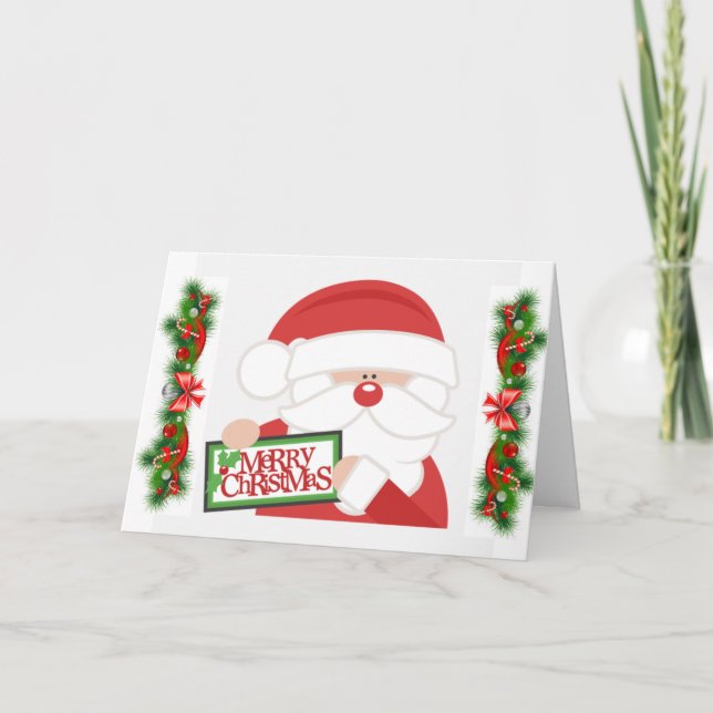 TID ATT SÄGA **GOD JUL** TILL DIG! HELGDAG CA HELGKORT (Framsida)