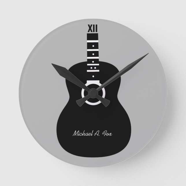 tid att spela gitarr rund klocka (Framsida)