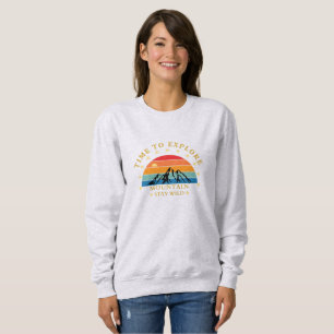 Tid att utforska Mountain Shirt – Retro vandring T