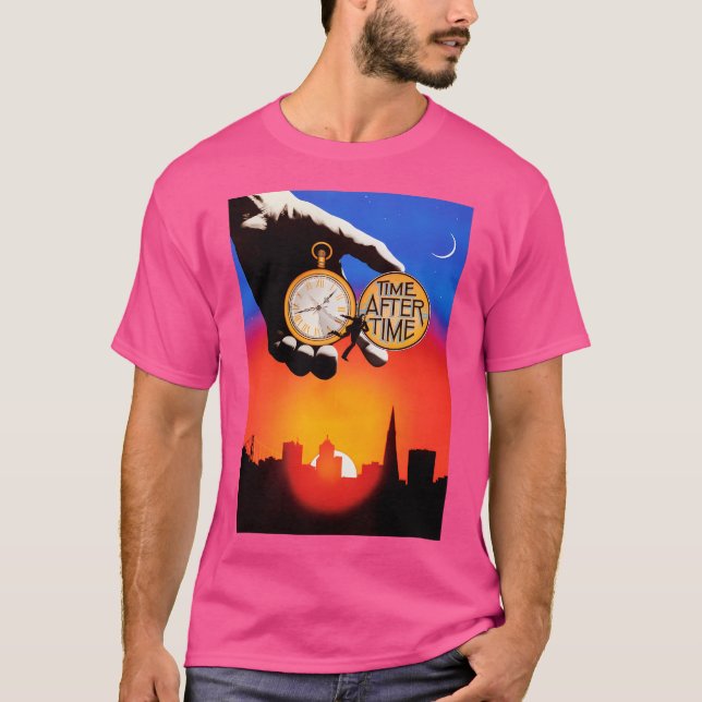 Tid efter 1979 Cult Classic Science fiction T Shirt (Framsida)