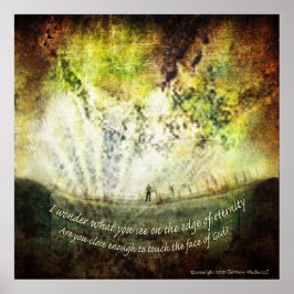 Tid - "Eternitets Kant" Poster