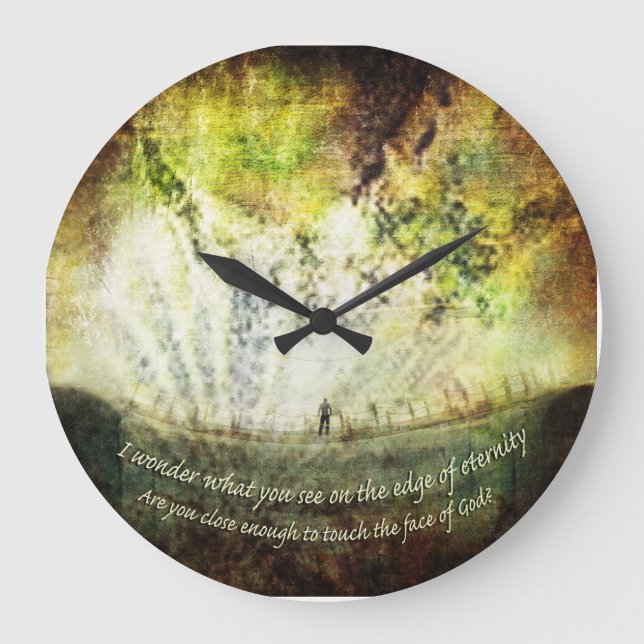 Tid - "Eternitets Kant" Stor Klocka (Framsida)
