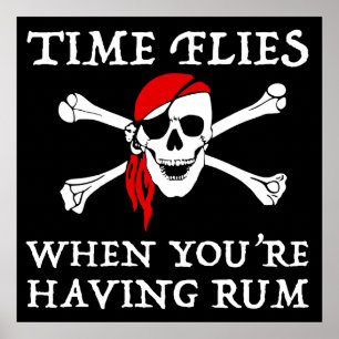 Tid flyter när du har rytm poster
