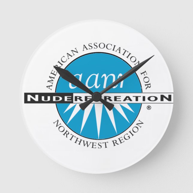 Tid för AANR-NW Rund Klocka (Framsida)